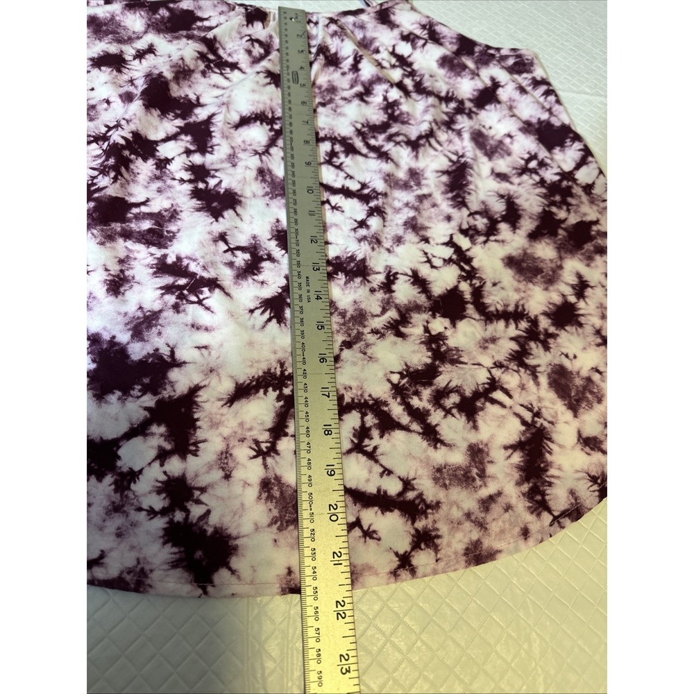 Faded Glory Girl Youth Purple Tie Dye Camisole, Tank Size XL (16/18) - Picture 7 of 9